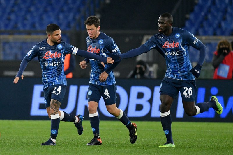 Nhà cái quy định đội Napoli chấp Perugia 2-2.5 trái