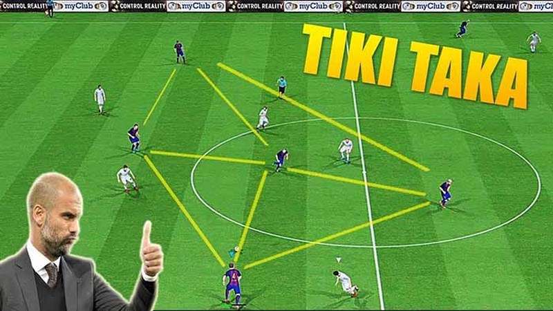 Tiki taka là một chiến thuật phát triển được áp dụng trong bóng đá
